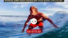 4K30FPS 20MP Action Camera with Touch Screen, EIS 2.0, 2X Zoom, Re... -- Best Deal 2026 | Shop Now!