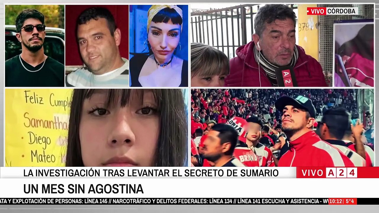 Un mes sin Agostina Vega: el dolor de los abuelos y una investigación que aún busca respuestas