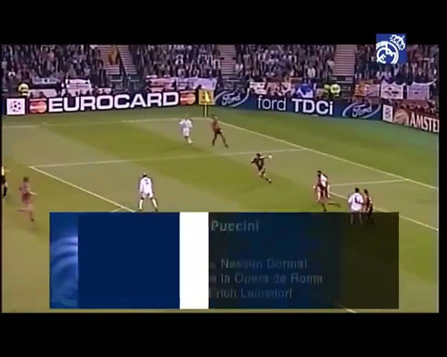 El famoso gol de Zidane contra el Bayer Leverkusen en la final de la Liga de Campeones de 2002