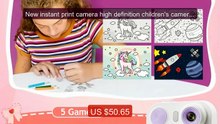 New instant print camera high definition children's camera cut... -- Best Buy 2026 | Great Quality!