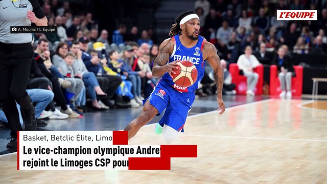 Le vice-champion olympique Andrew Albicy rejoint le Limoges CSP pour deux ans et fait son retour dans le Championnat français - Basket - Betclic Élite - Limoges