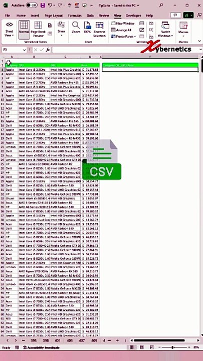 Formula To Export Excel Tables to CSV - Excel T...