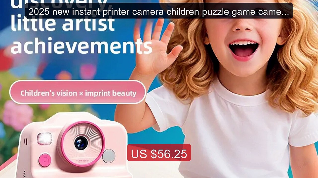 2025 new instant printer camera children puzzle game camera high d... -- Best Deal 2026 | Shop Now!