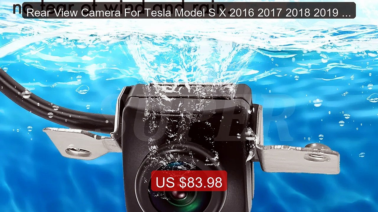 Rear View Camera For Tesla Model S X 2016 2017 2018 2019 2020... -- Amazing Value 2026 | Must Have!