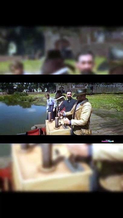 Arthur Shoots Torpedoes RDR2 A Bright Bouncing Boy