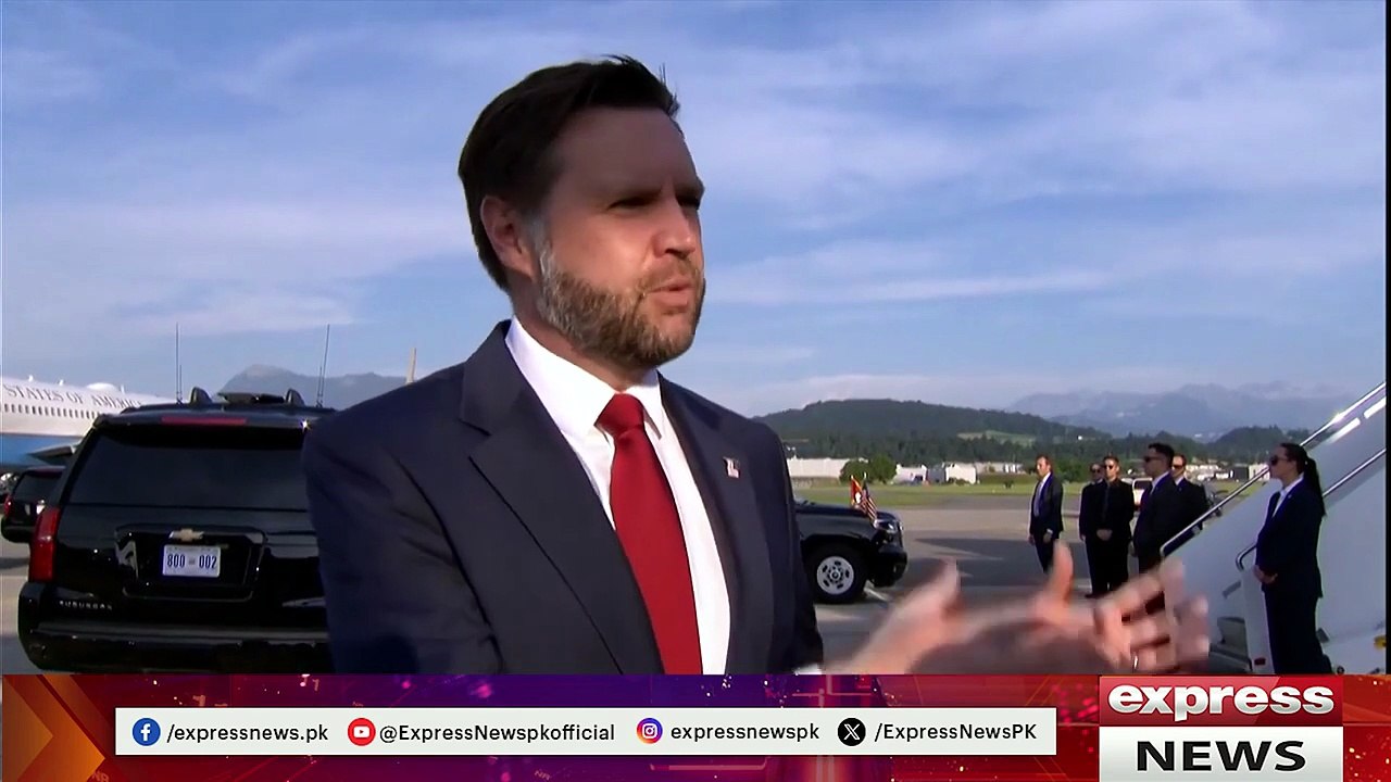 “Very Productive 36 Hours” – JD Vance Praises Iran Talks Before Leaving Switzerland _ Pakistan News
