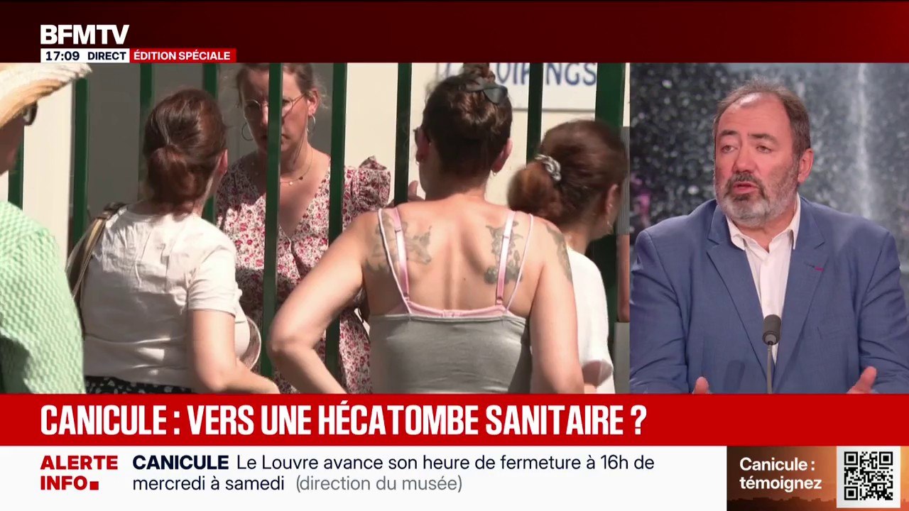 Canicule: François Braun, ancien ministre de la Santé, affirme que "le système de soins est préparé"