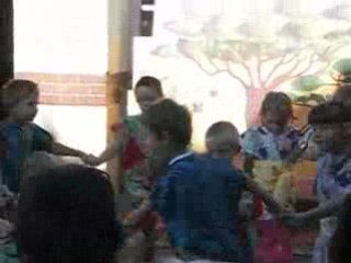 Spectacle réalisé par les enfants de maternelle