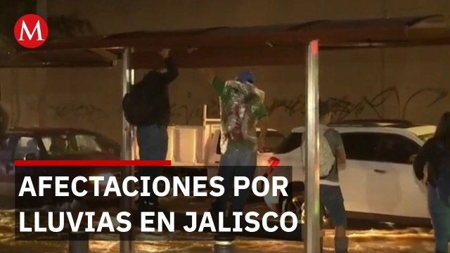 Lluvias afectan Jalisco; Ameca presenta inundaciones y desbordamientos