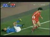 EAFF Cup China (Red) × Japan (Blue)  Chinese dirty football