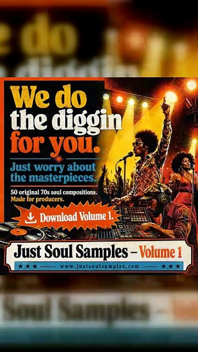 Just Soul Samples Vol. 1 - Full Songs, Not Loops