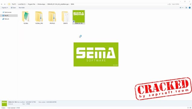 Cracked SEMA crack | SEMA 26.1 crack | SEMA 2026 crack | All modules | All languages