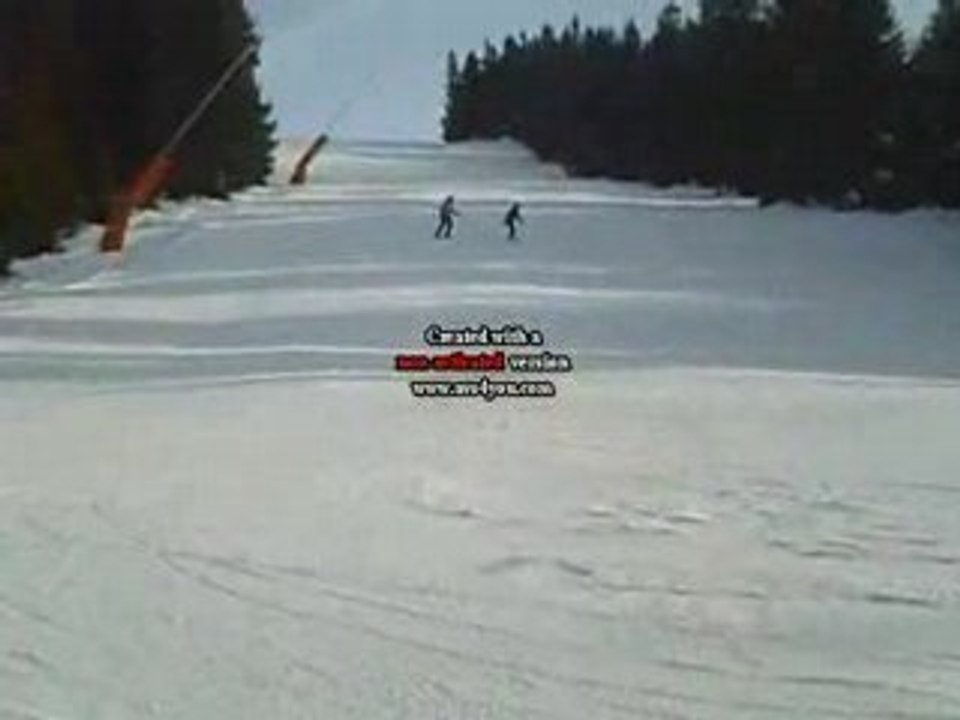 Les skieurs de l'extreme