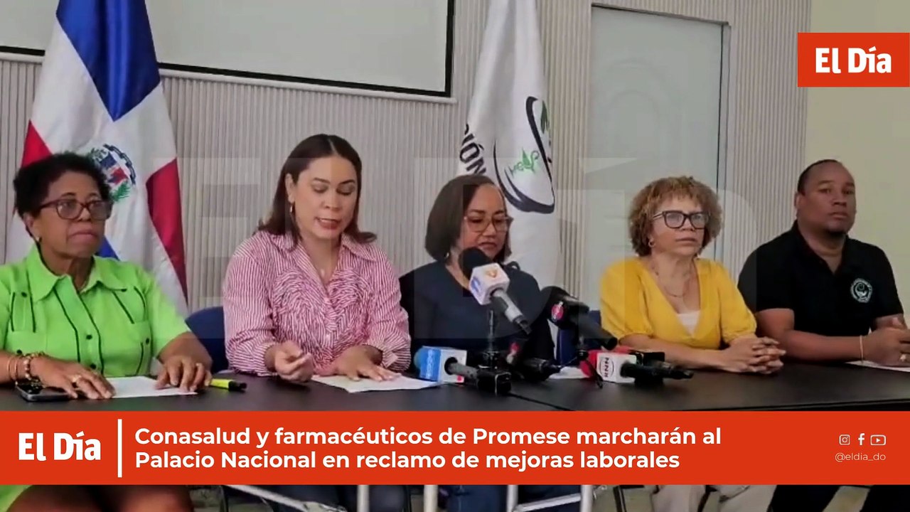 Conasalud y farmacéuticos de Promese marcharán al Palacio Nacional en reclamo de mejoras laborales