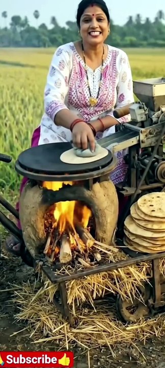 साइकल की रोटी बनाने वाली मशीन