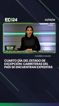 Cuarto día del estado de excepción: Carreteras del país se encuentran expeditas