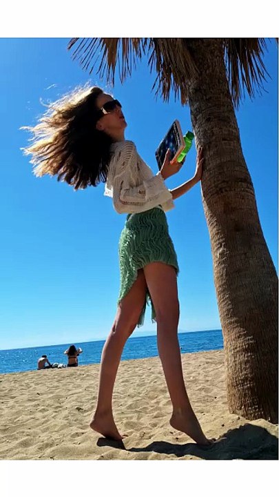 #Fashion #BTS #BERLiNiB #model #NataliaRizou #Pilates #Greece #Editorial #Beach