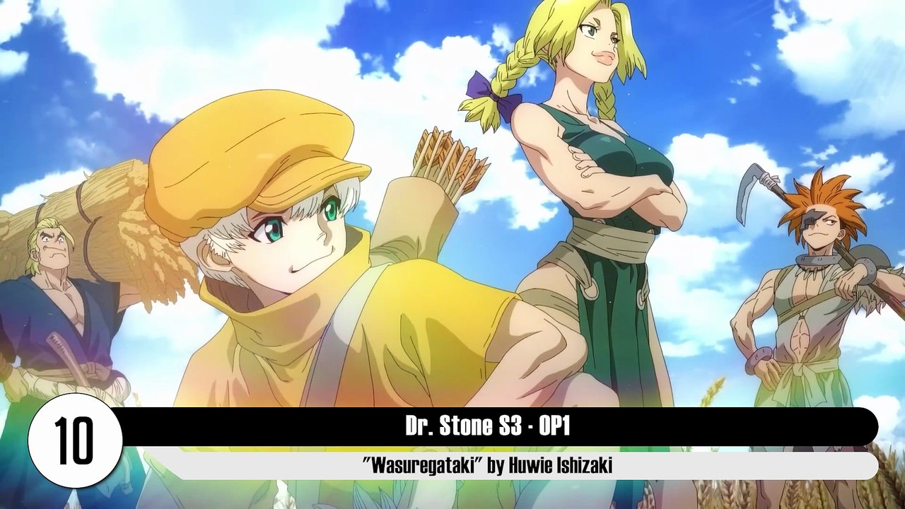 My Top Dr Stone Anime Openings and Endings