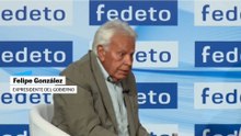 Felipe González sobre Sánchez: "Las dos opciones más claras son dimitir o convocar elecciones"