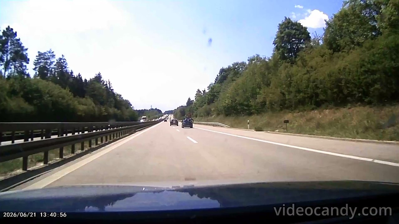 A7 von Giengen bis Auffahrt A8 Ulm im Audi A4