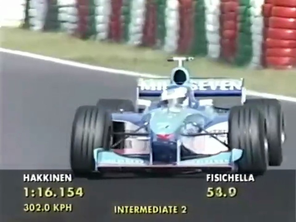 F1 – Giancarlo Fisichella (Benetton Mecachrome V10) lap in qualifying – Japan 1998