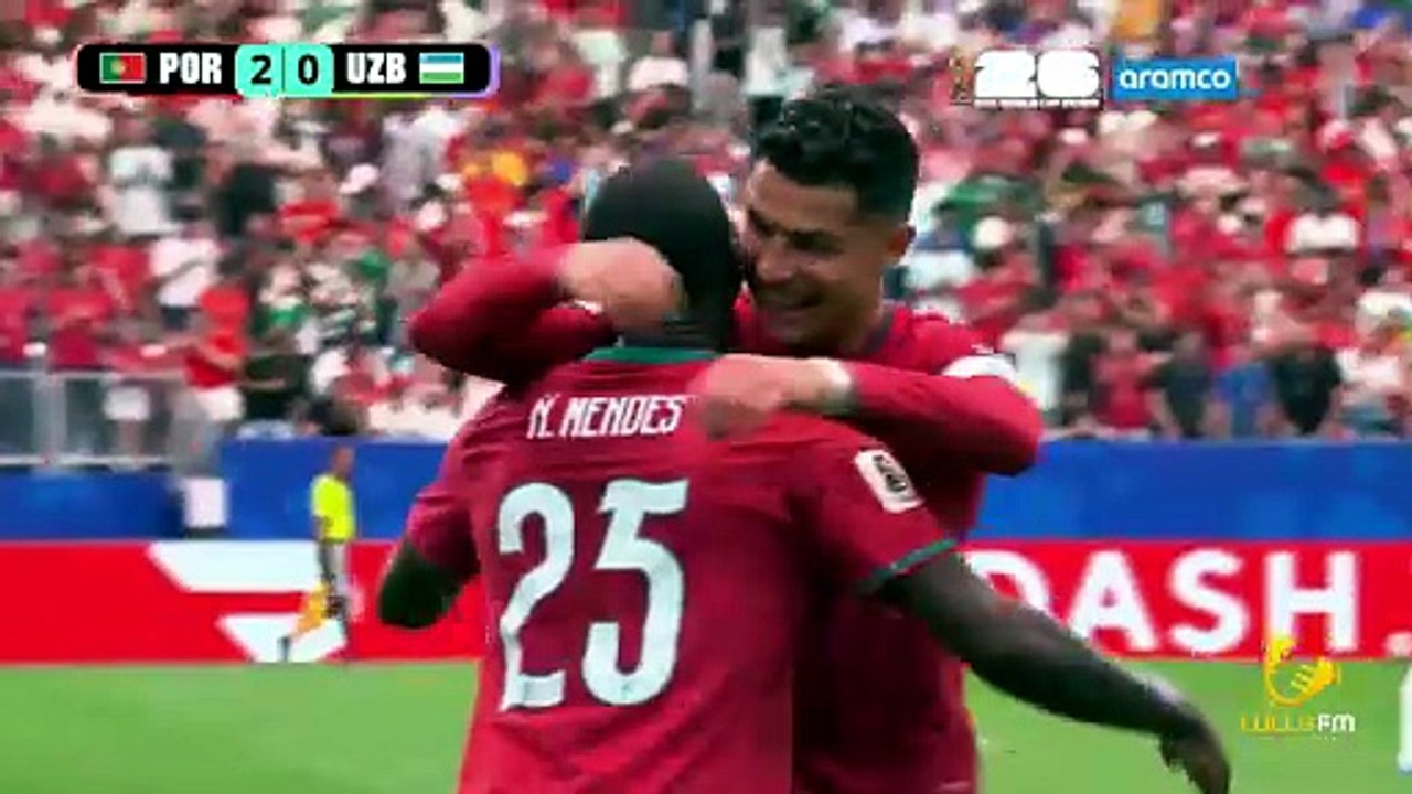Portugal 5 x 0 Uzbequistã - Copa do Mundo FIFA 2026