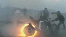 Awesome Motorcycle Burnout
