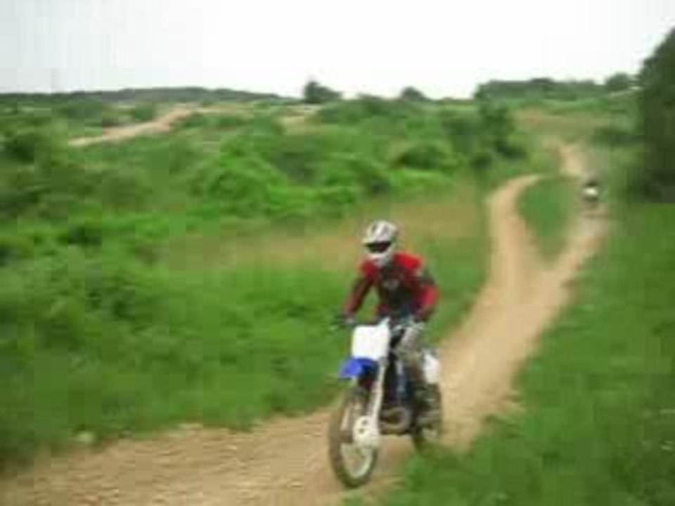 Moto cross terrain talant