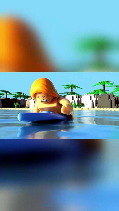 LEGO Shark Attack 🦈🔥 Funny Animation