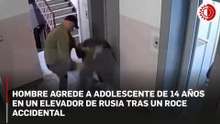 Hombre agrede a adolescente de 14 años en un elevador de Rusia tras un roce accidental