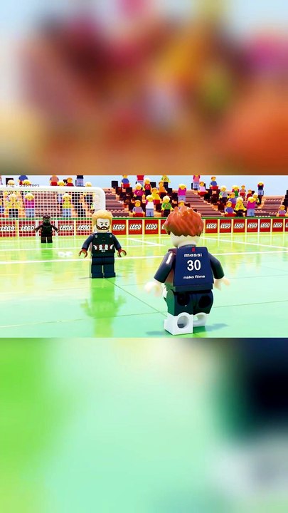 LEGO PSG vs Superheroes ⚽ Epic Soccer Game Animation