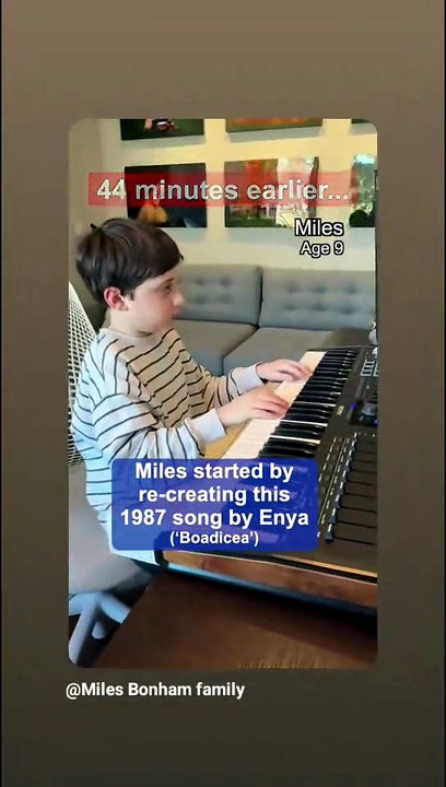 Talented kid in the world