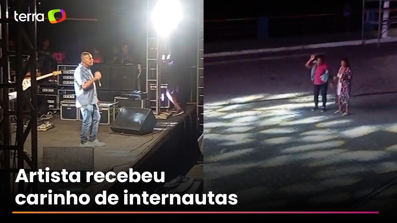 Cantor que viralizou ao fazer show para duas pessoas em festa junina agradece apoio: ‘Deus abençoe’
