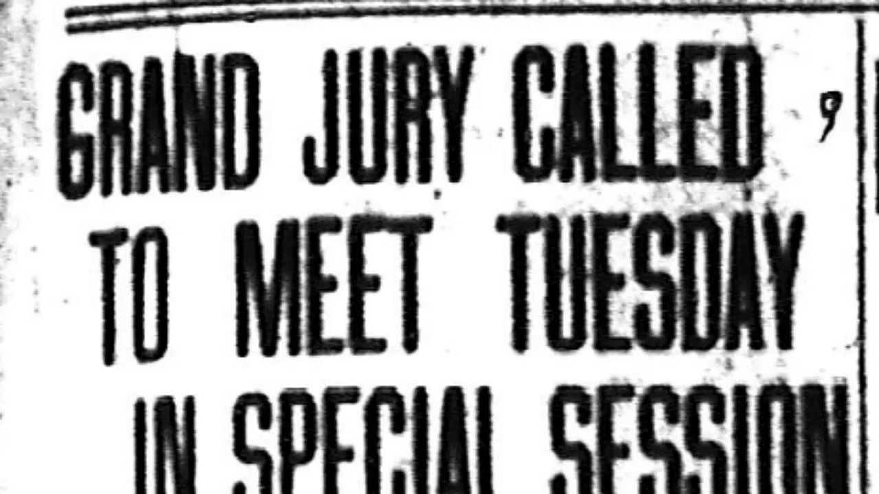 Saturday, 31st May 1913 Grand Jury Called to Meet Tuesday in Special Session