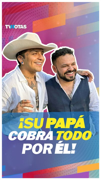 ¿Christian Nodal quiere demanda a su padre? Habría firmado un contrato del que recibe una millonada