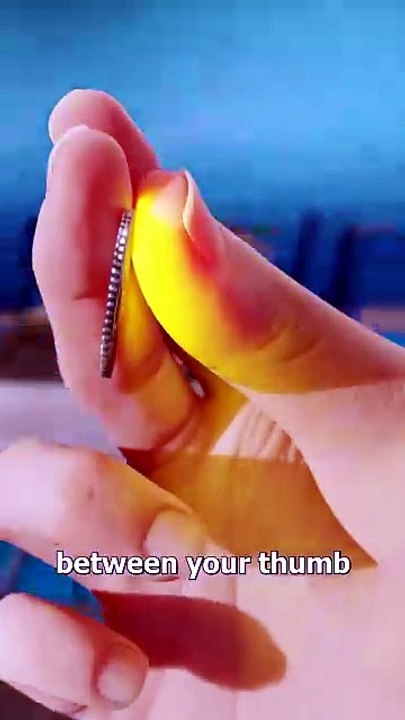 How To Shoot A Coin With Your Fingers