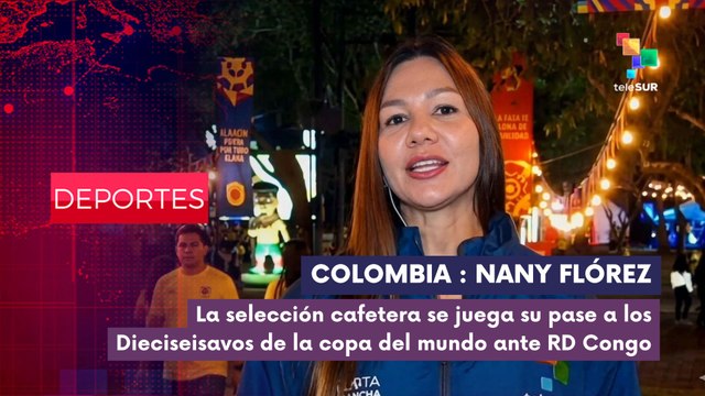 DEPORTES EC | Nany Flórez | Selección Colombiana busca segundo triunfo ante RD Congo 23-06-26