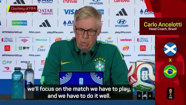 Ancelotti won't be keeping an eye on Morocco score as Brazil fight for top spot