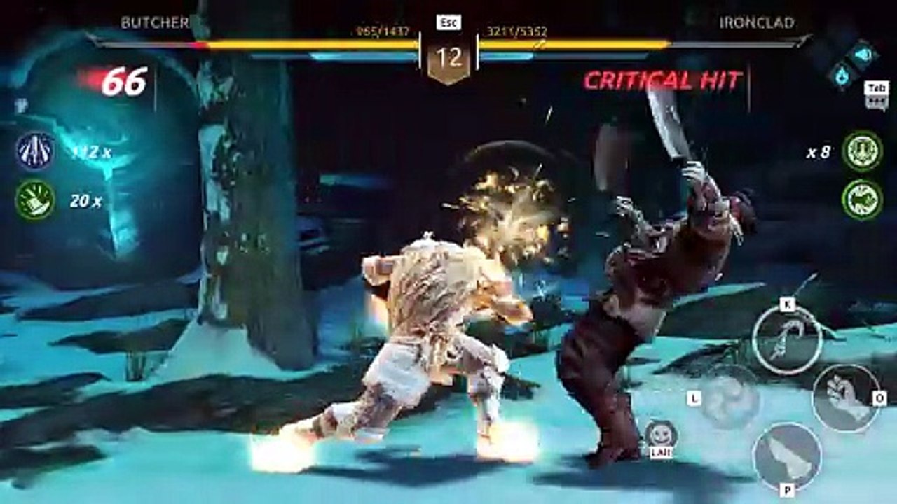 Butcher fights Ironclad (Chapter 1 Final Boss)