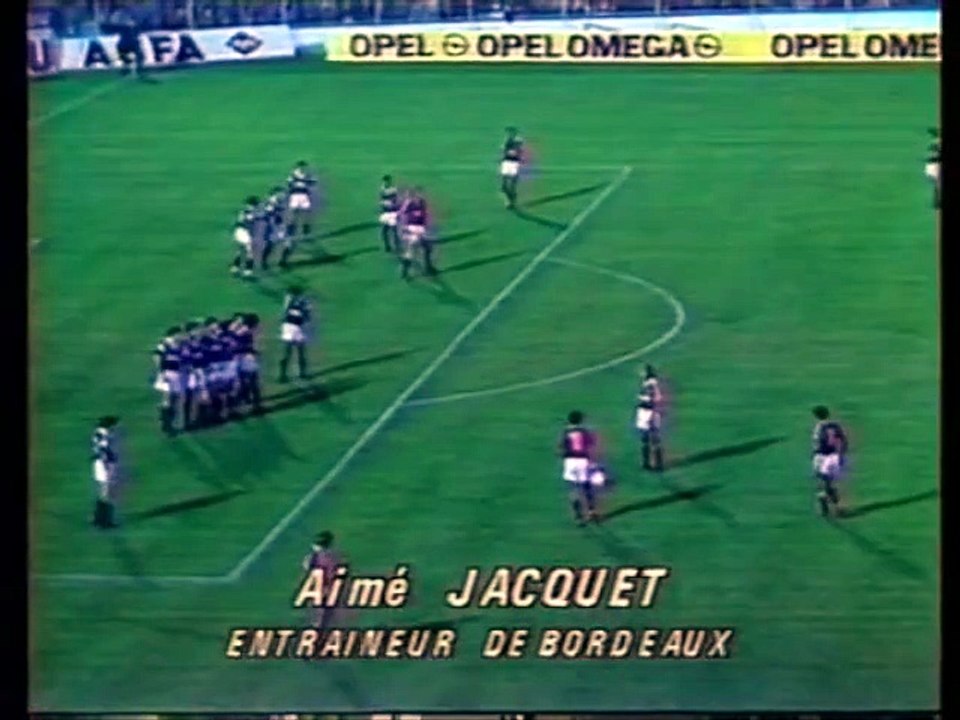 BENFICA - BORDEAUX - 1986 - SAISON 1986/1987 -