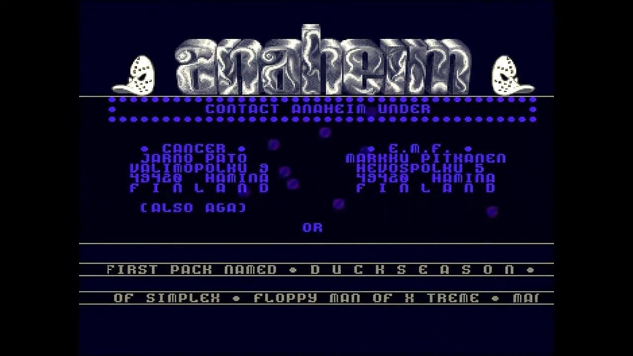 Amiga Intro Bubble by Anaheim