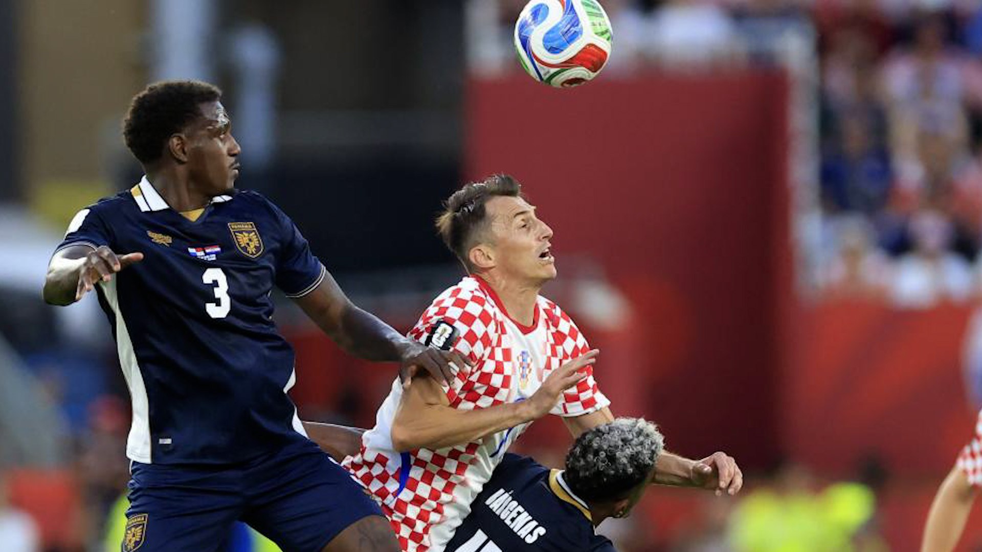 Victoria de Croacia ante Panamá en el partido 200 de Modric