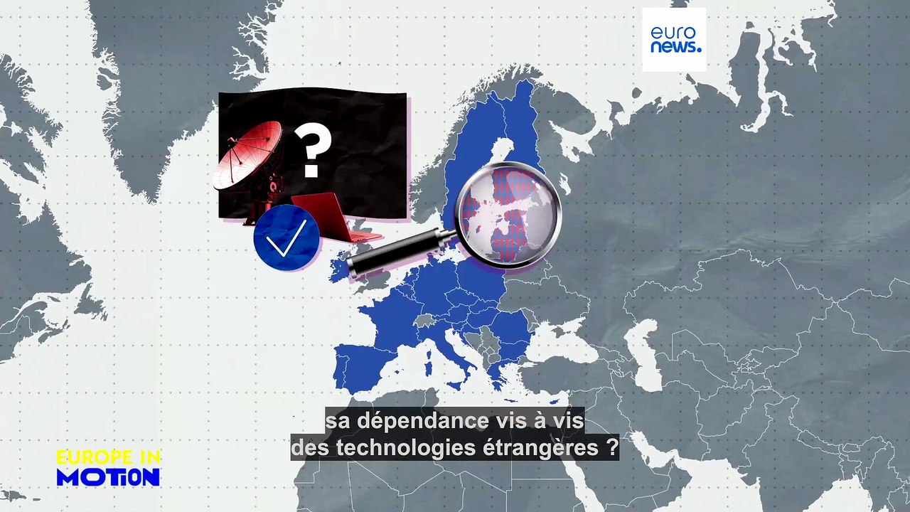 Les Européens veulent moins dépendre des technologies étrangères, selon une étude