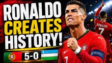 Portugal vs Uzbekistan Highlights: Ronaldo Creates History by 5-0 FIFA World Cup 2026 Win | Football