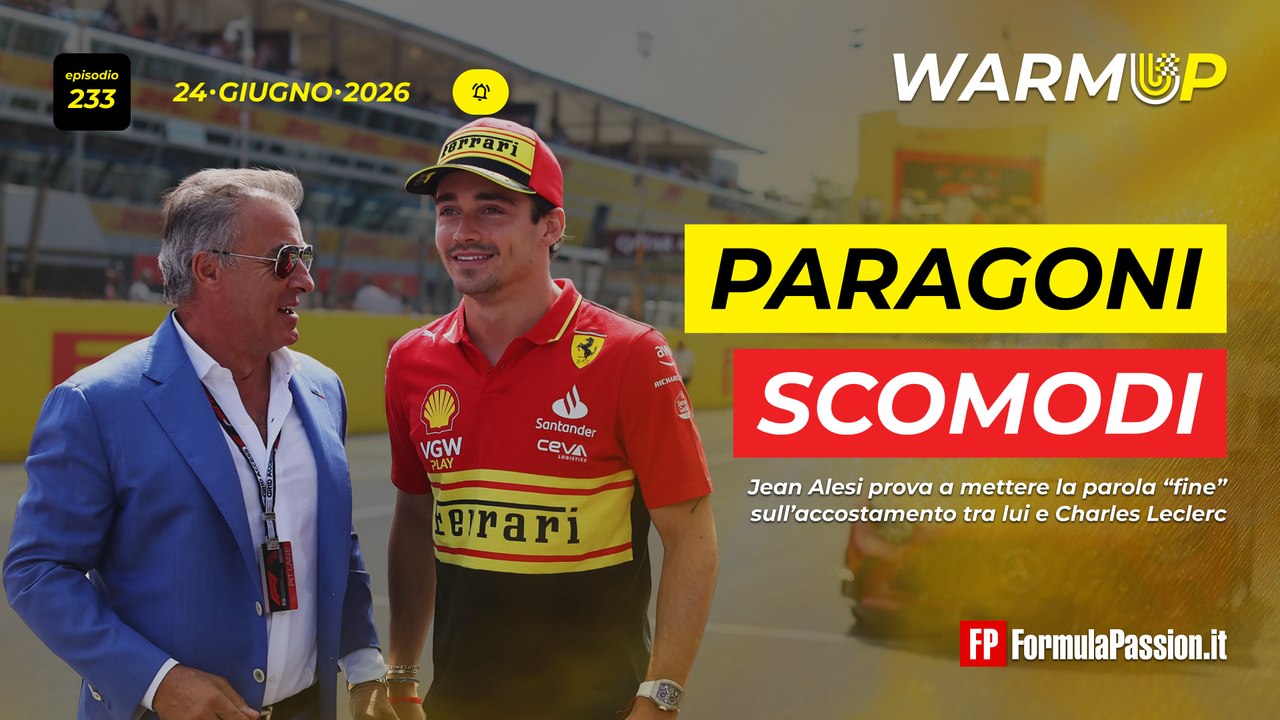LECLERC NON È COME ALESI | WarmUp F1 233 - 24/6