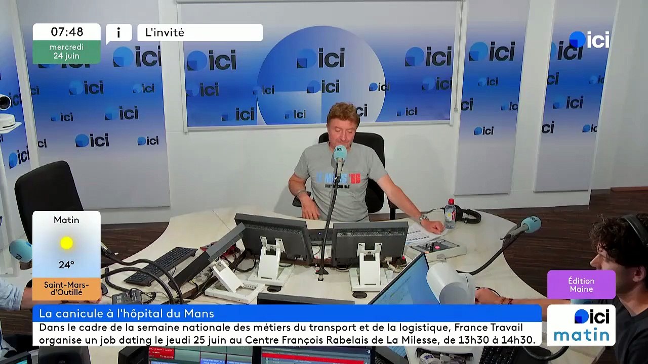 Joël Pannetier, directeur médical de crise du centre hospitalier du Mans