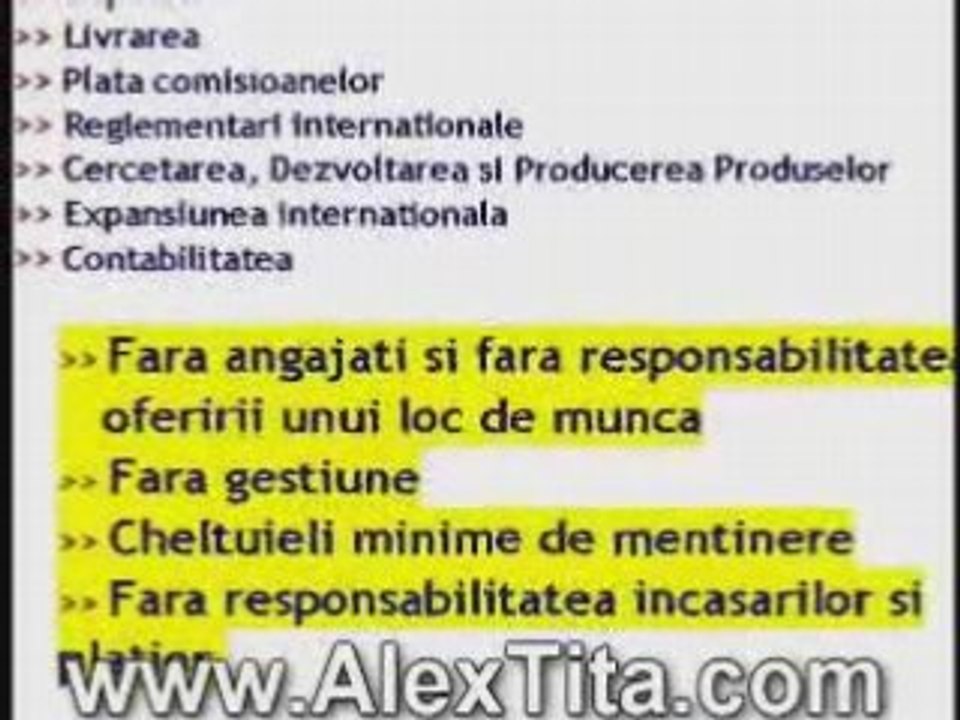 PORNESTE Afacere de oriunde din Romania ex. Bucuresti