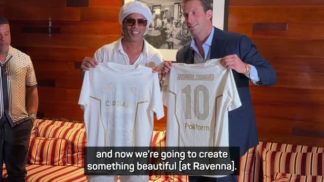Ronaldinho to 'create something beautiful' at Ravenna
