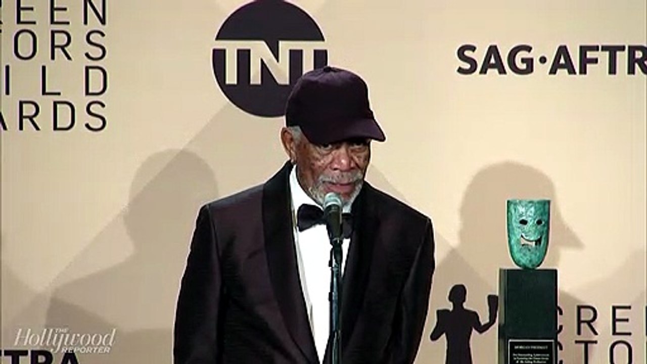 Morgan Freeman On Who He Was Talking To During SAG Awards Moment | SAG 2018 [Full Movie]