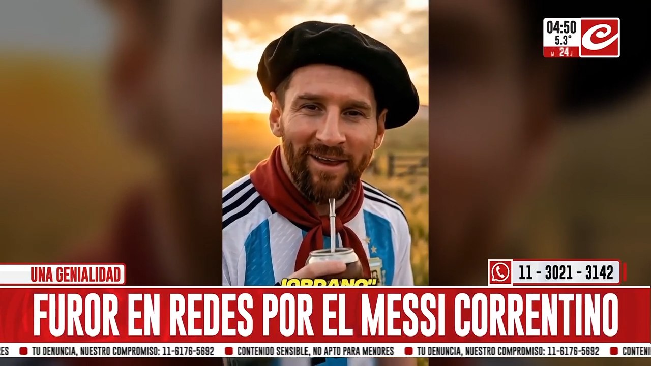 Conocé al Messi correntino que causa furor en las redes